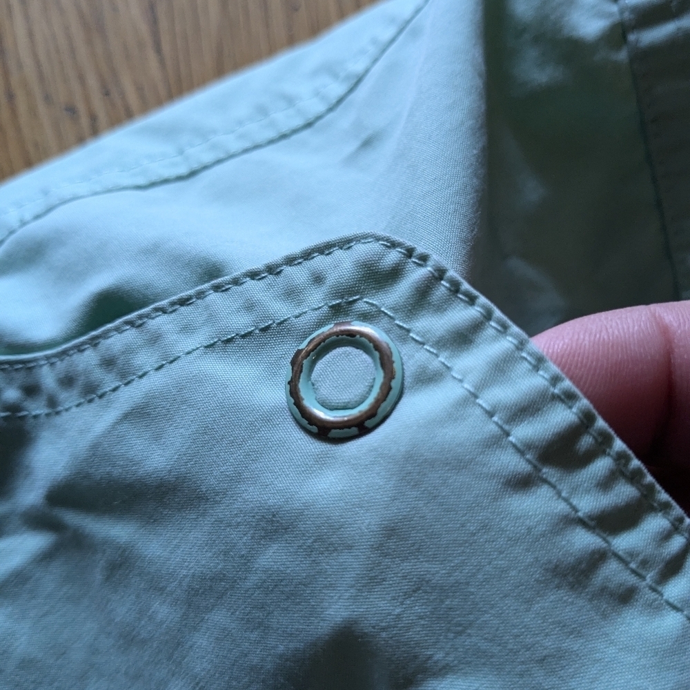 Columbia Medium Sea Green Quick Dry Athletic Hiking Swim Shorts - Picture 5 of 7